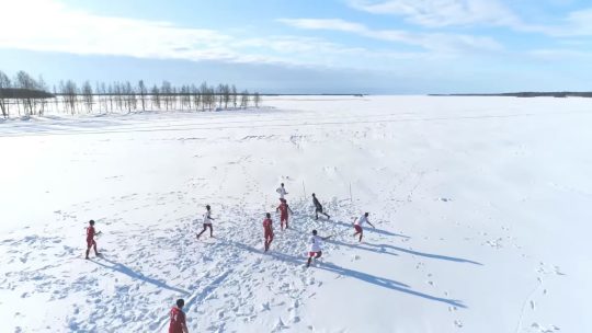 Kuvakaappaus videosta: Pohjoista tekoa - Lapin AMK brändivideo